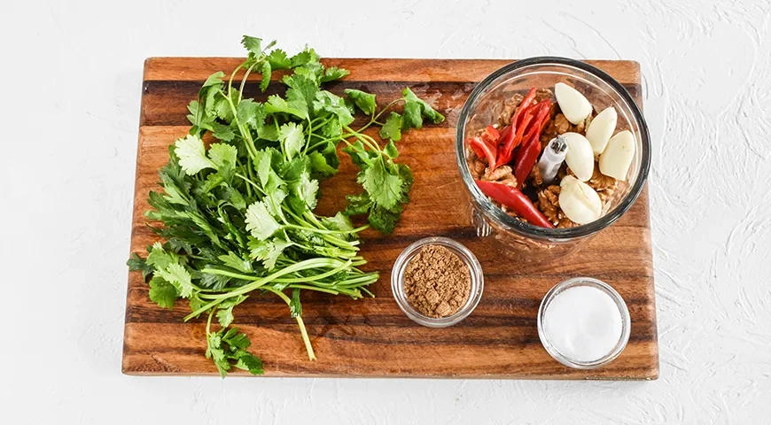 Зеленые помидоры по-грузински: шаг 2