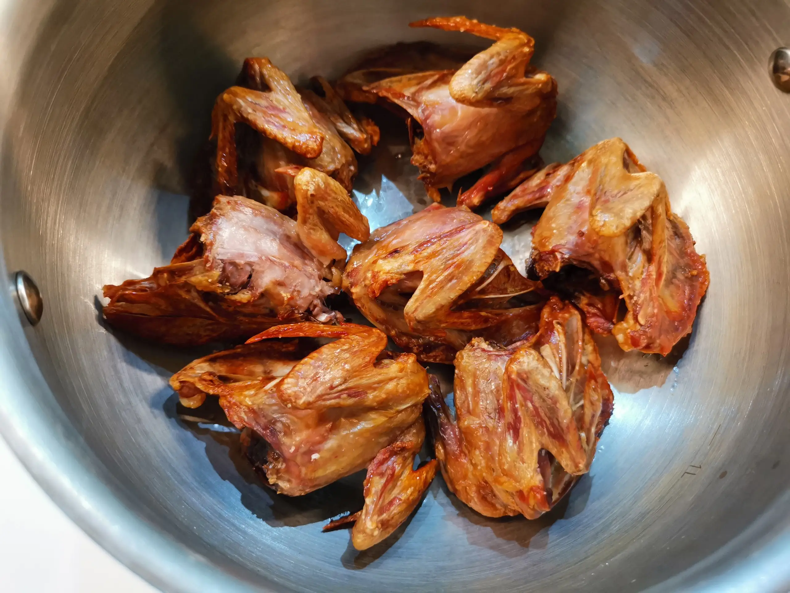 Шаг 2: Зеленые щи с перепелкой