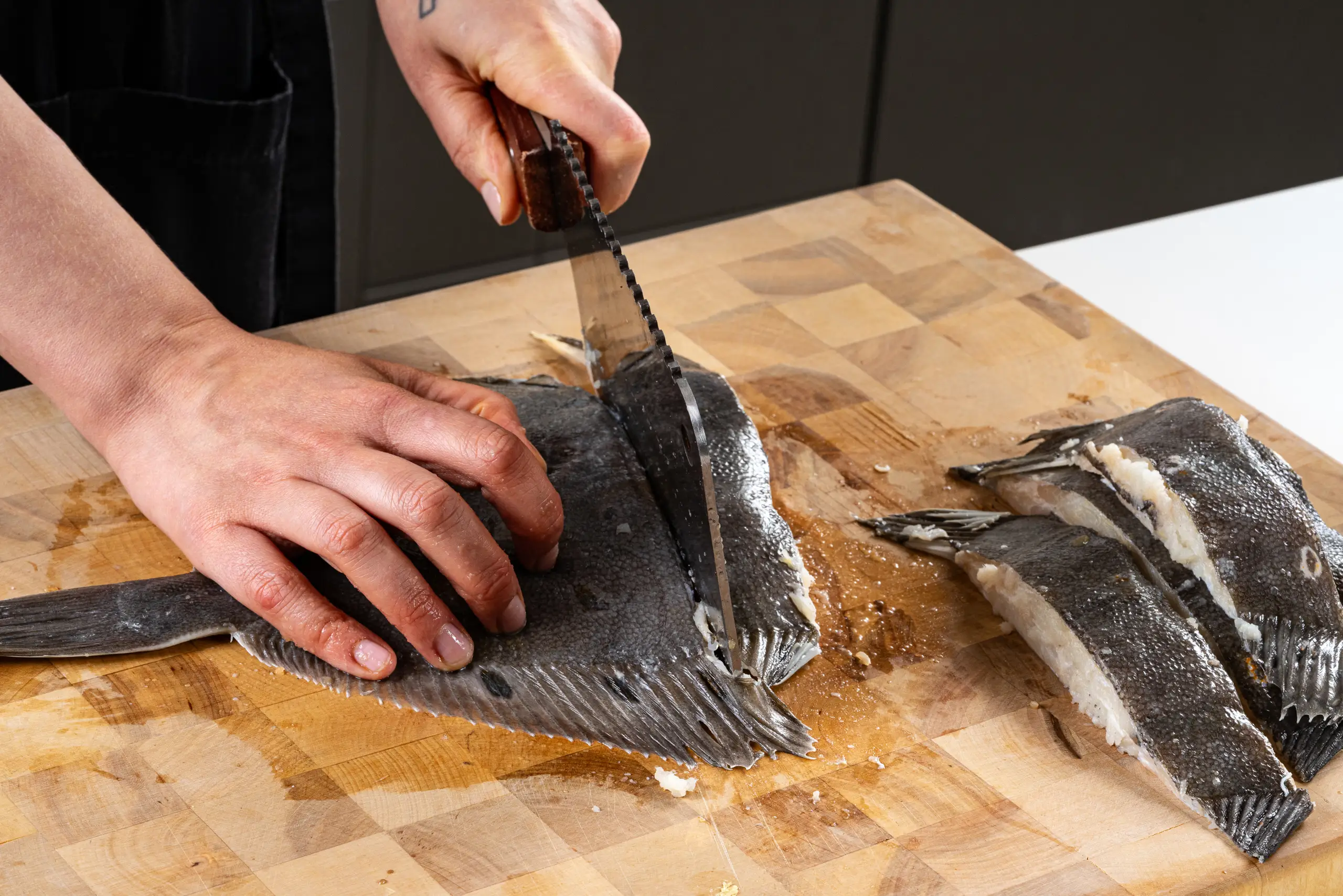 Шаг 2: Жареная камбала по-корейски