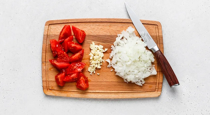 Жареная пекинская капуста: шаг 2