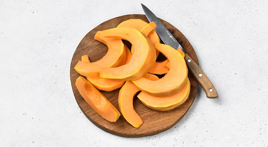 Жареная тыква сладкая: шаг 2