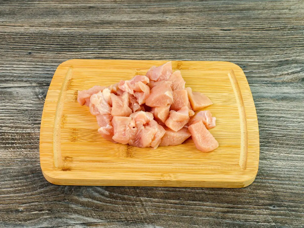 Шаг 2: Жаркое из курицы с овощами