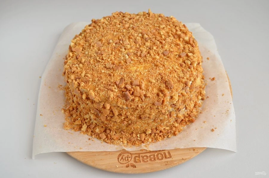 Шаг 20: Торт медовик