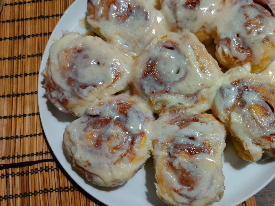 Шаг 21: Булочки с корицей "Ленивые синнабоны"