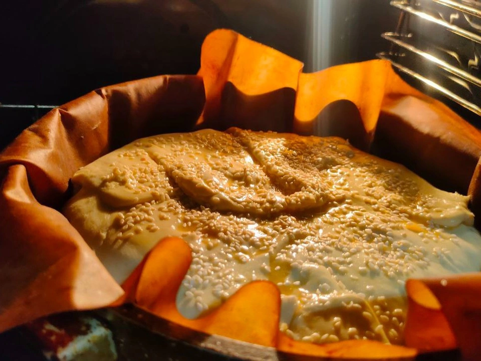 Шаг 21: Пирог с курицей и баклажаном