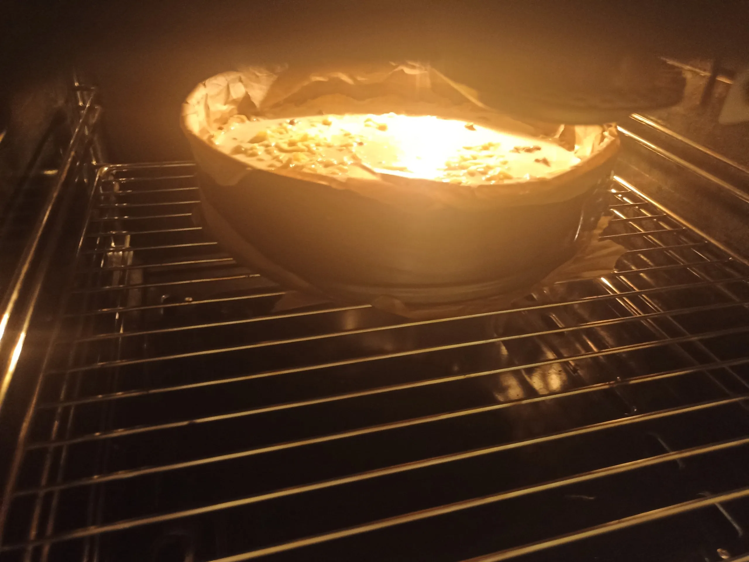 Шаг 25: Пирог с курицей и грибами в духовке