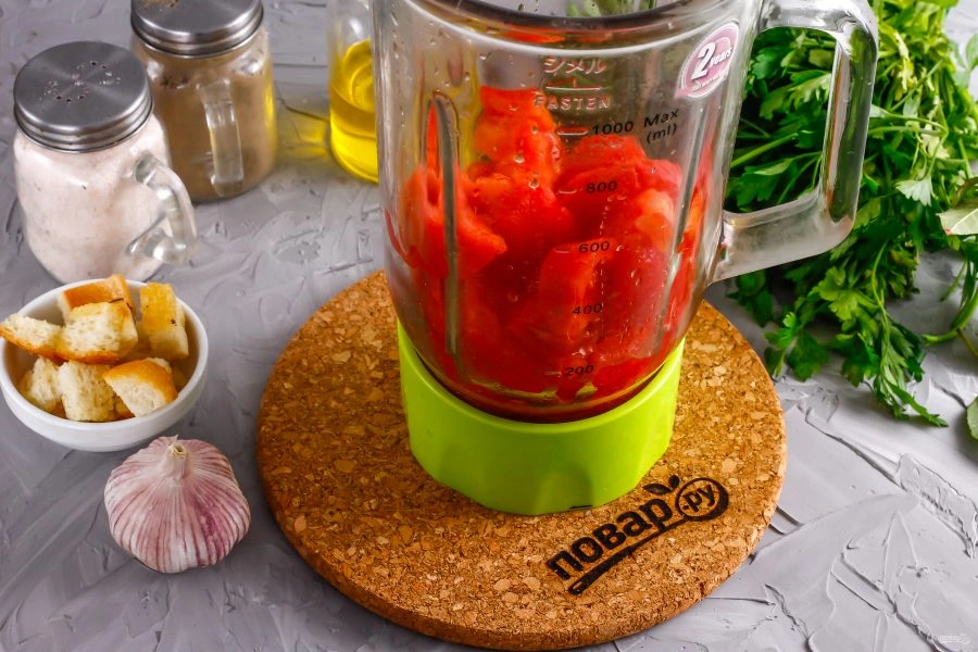 Шаг 3: Андалузский суп