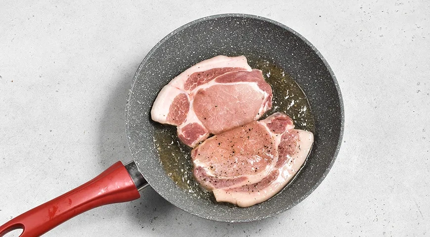 Антрекот из свинины: шаг 3