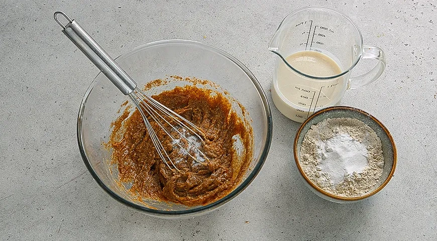 Арахисовые оладьи: шаг 3