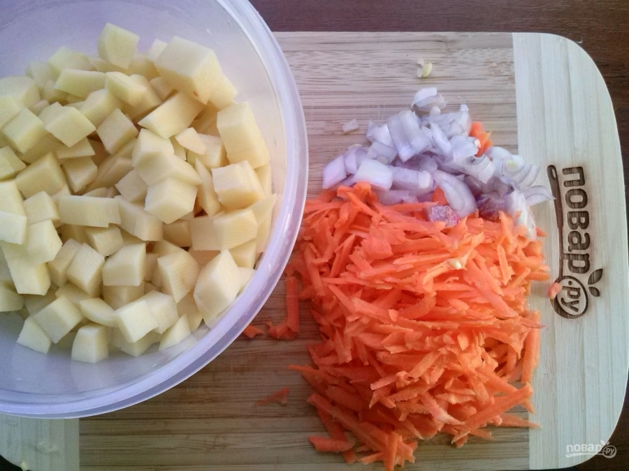 Шаг 3: Бабушкин суп с пельменями