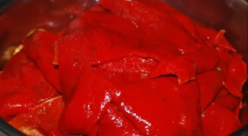 Баклажанная икра из овощей, запеченных на углях: шаг 3