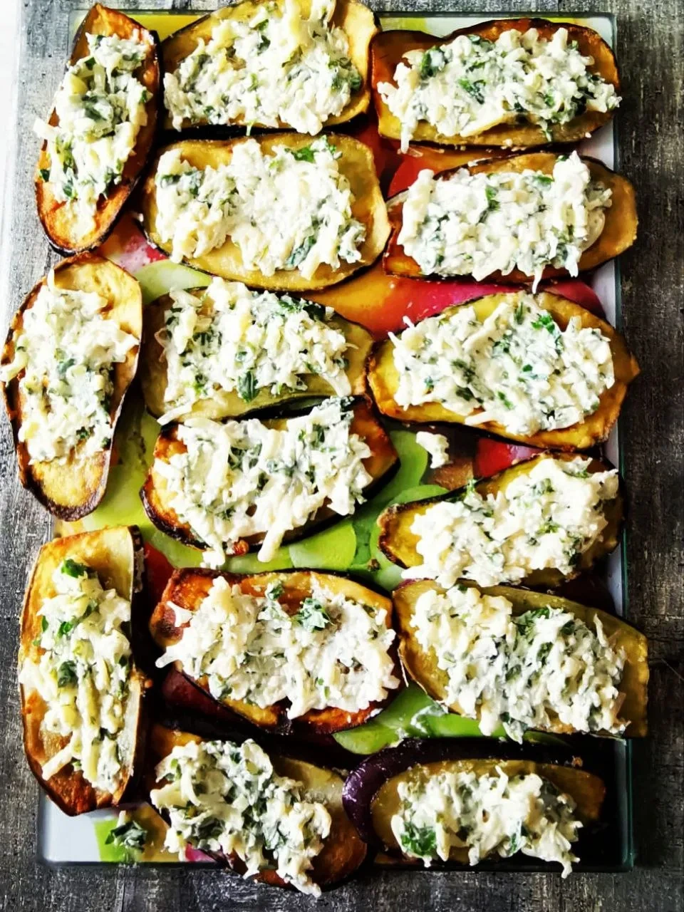 Баклажановые рулетики: шаг 3