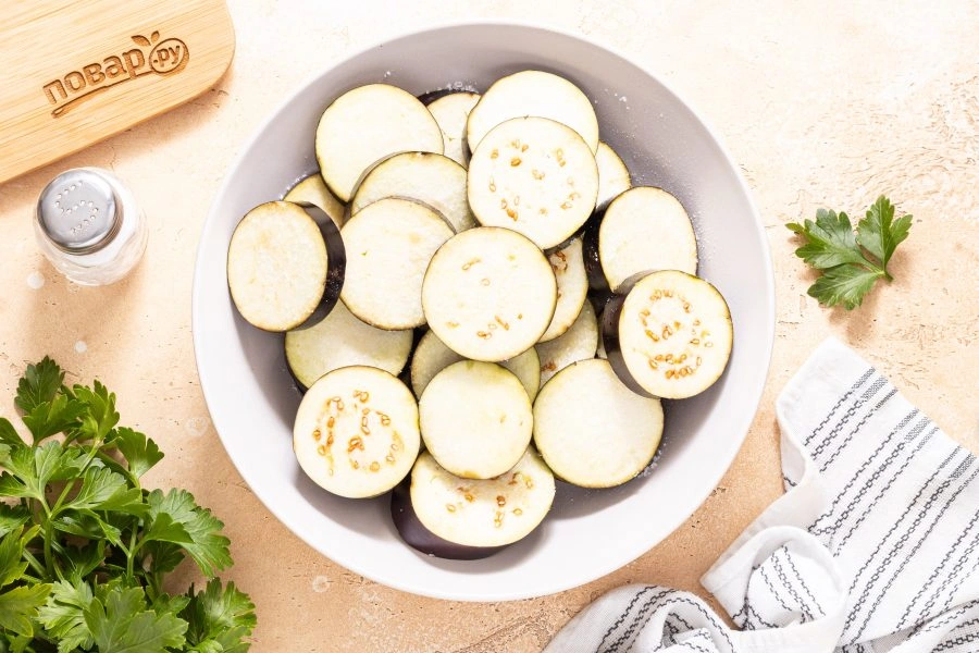 Шаг 3: Баклажаны по-грузински на зиму