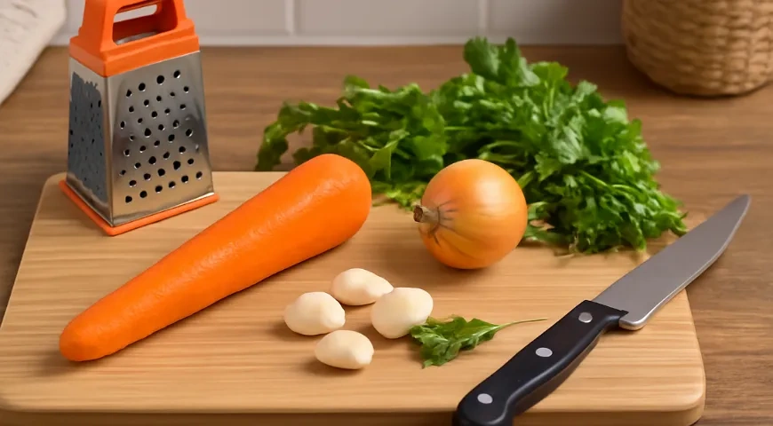 Баклажаны по-корейски быстрого приготовления: шаг 3