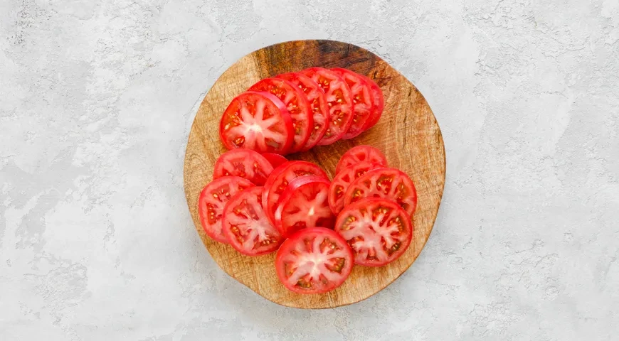 Баклажаны с сыром и помидорами: шаг 3