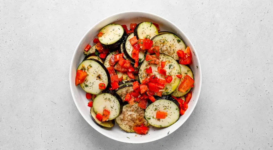 Баклажаны в микроволновке: шаг 3