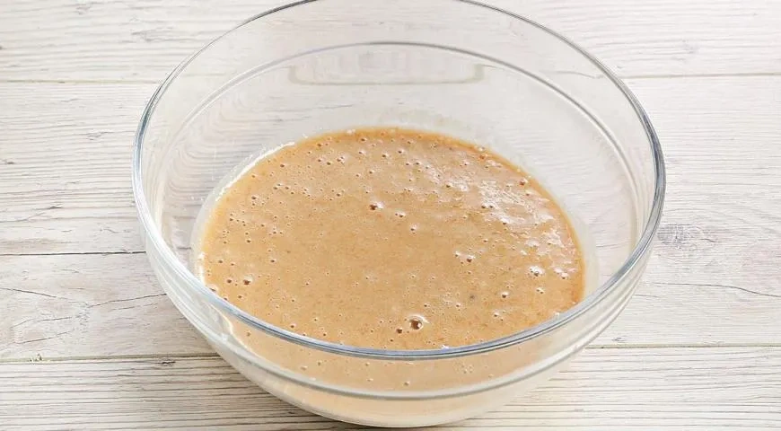 Банановые маффины с орехами: шаг 3