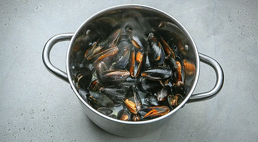 Биск из морепродуктов: шаг 3