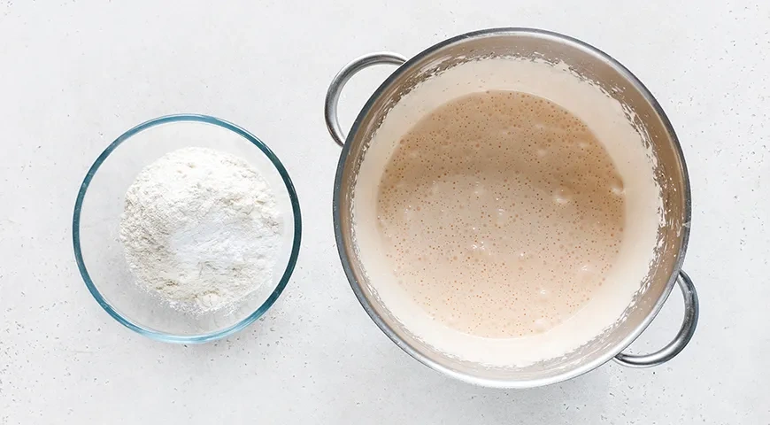 Бисквит на желтках: шаг 3