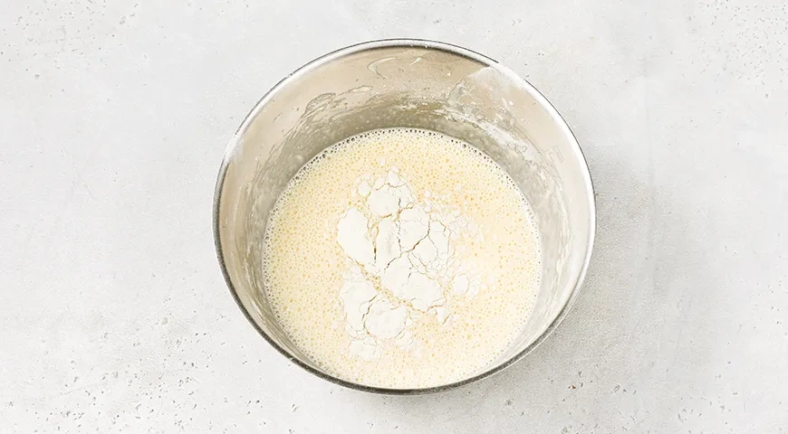 Блины с маком: шаг 3