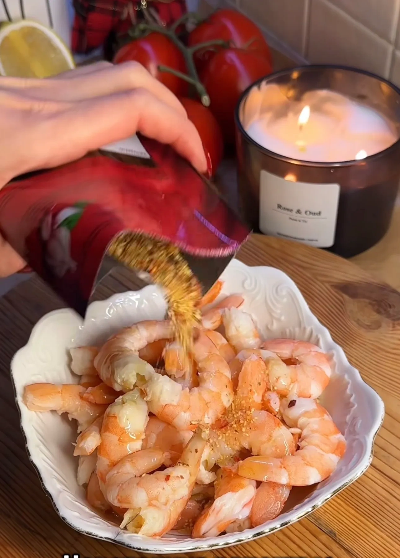 Брускетта с креветками: шаг 3