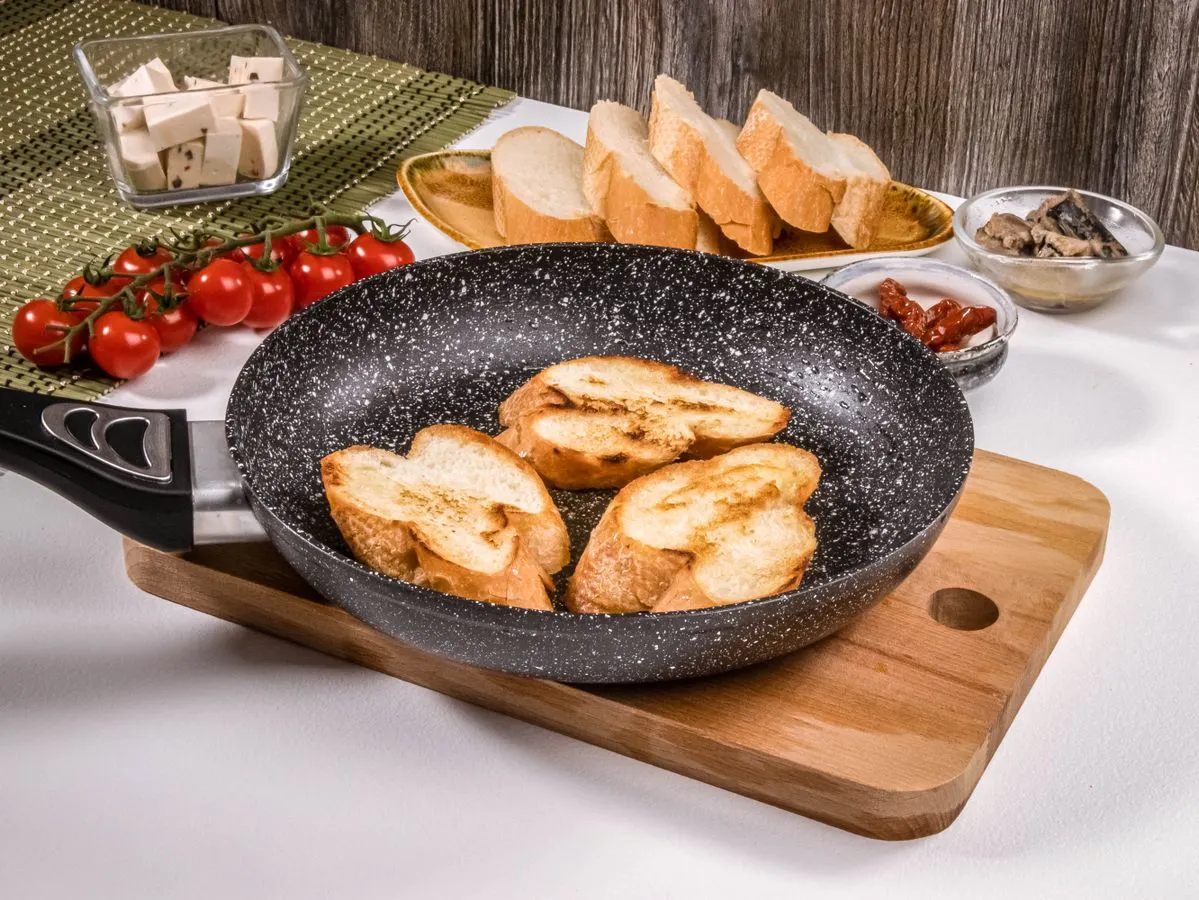 Шаг 3: Брускетта с сардинами, сыром и томатами