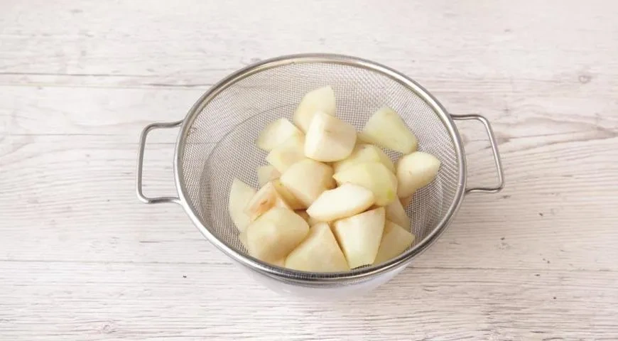 Груши с маскарпоне на десерт: шаг 3