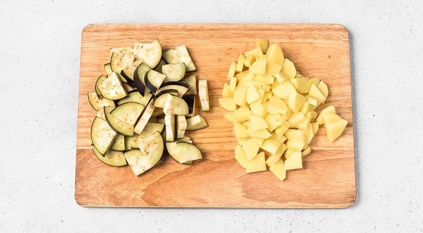 Чанахи со свининой в горшочках: шаг 3