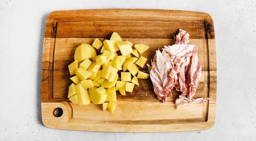 Чешский чесночный суп: шаг 3