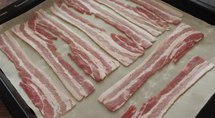 Чипсы из свиной грудинки: шаг 3