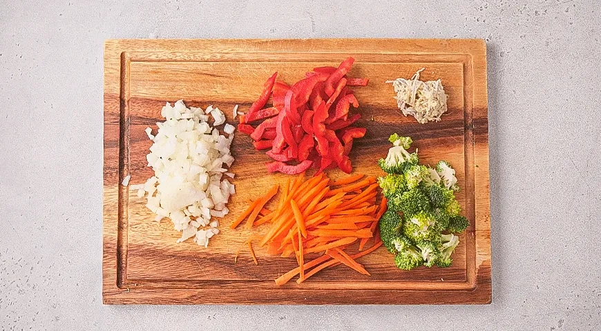 Чоу мейн с курицей: шаг 3