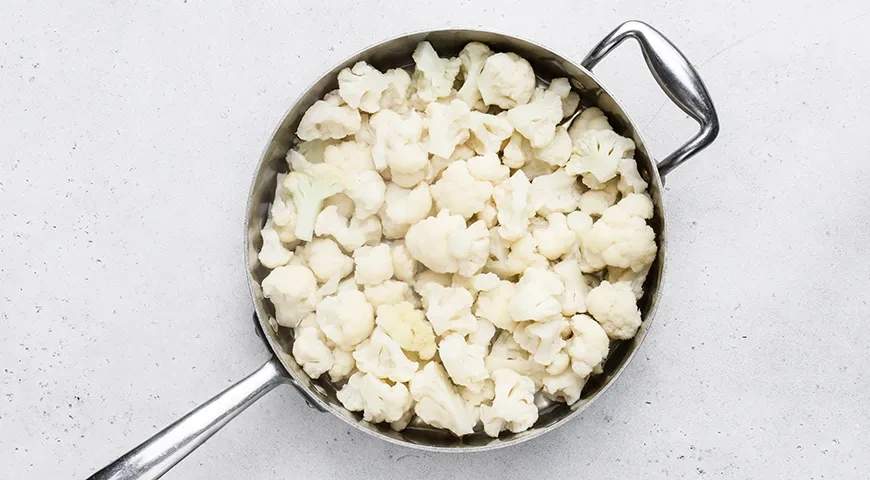 Цветная капуста в сметанном соусе: шаг 3