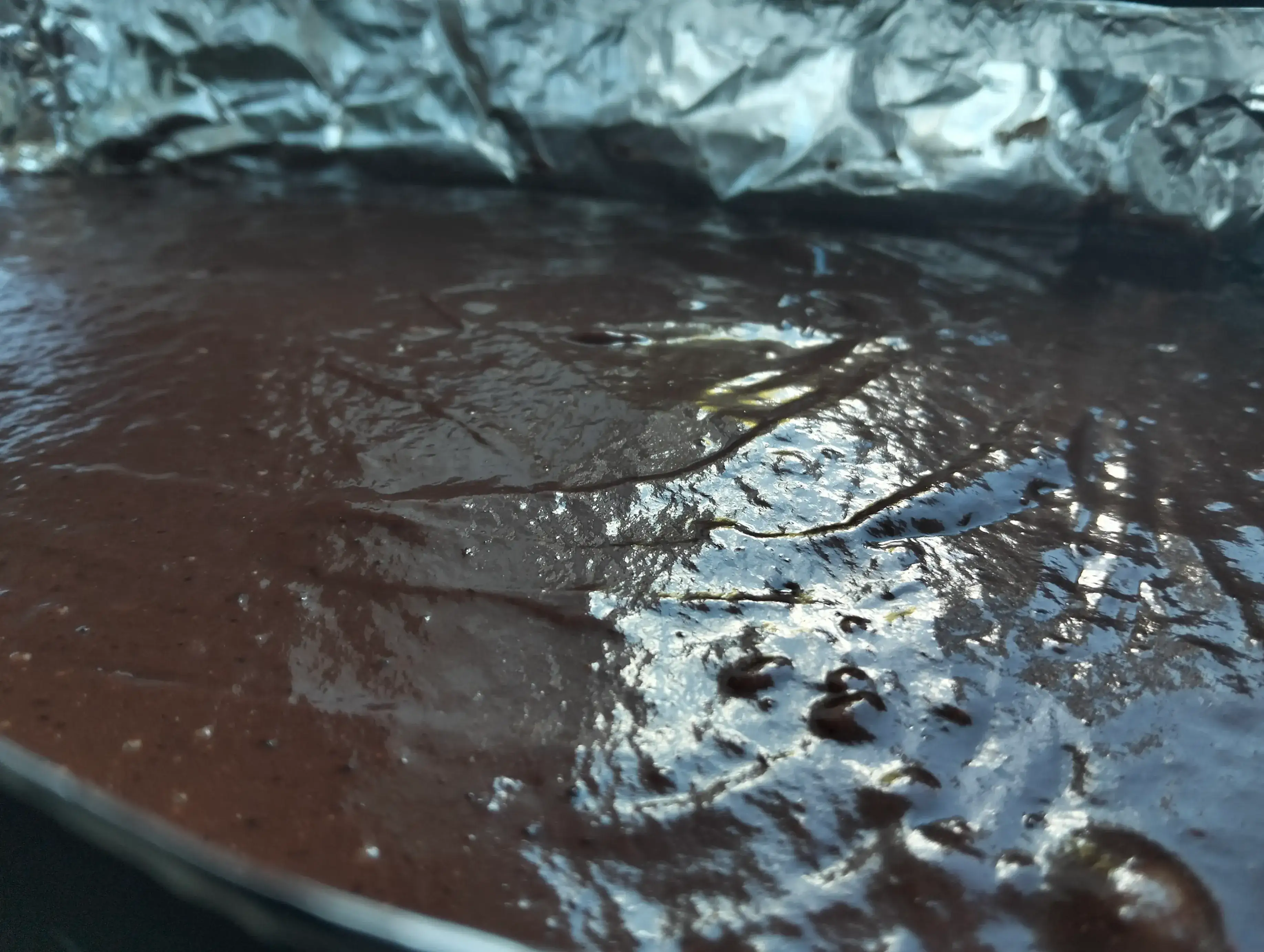 Десерт Осенний рассвет в тумане: шаг 3