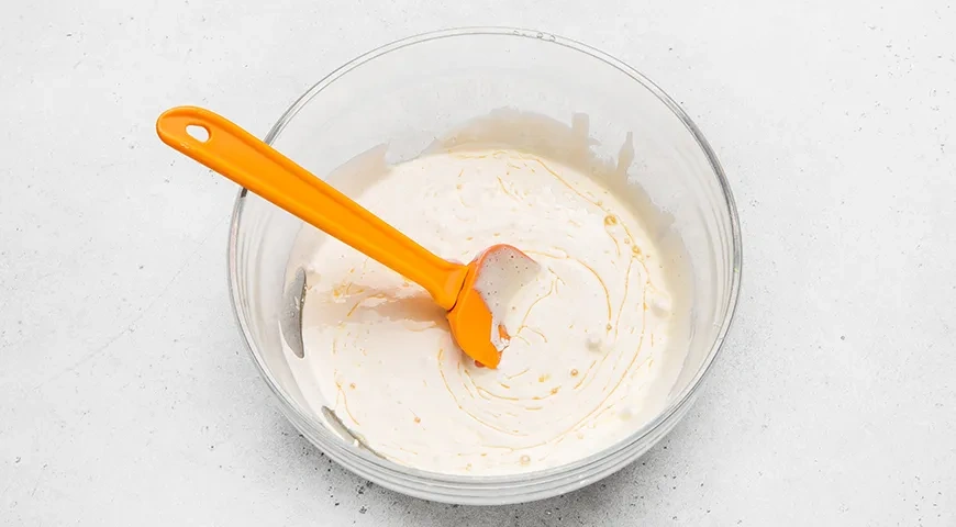 Домашнее мягкое печенье с яблоками: шаг 3