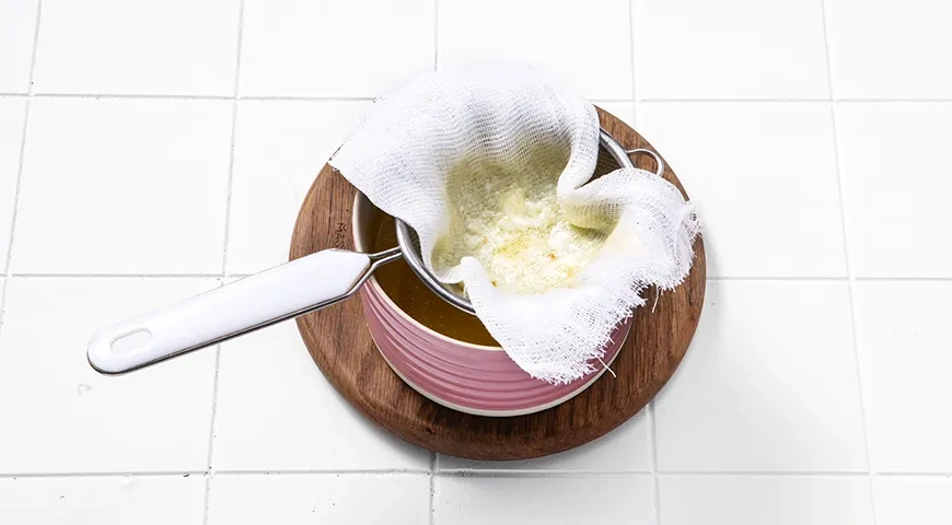 Домашнее топленое масло: шаг 3