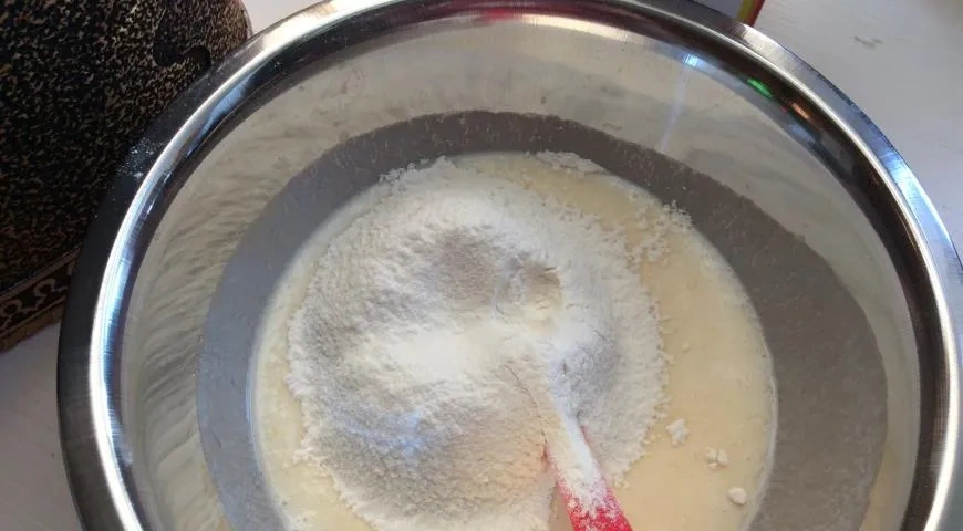 Домашние оладьи: шаг 3