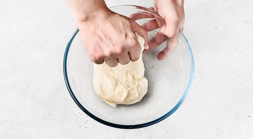 Домашний тонкий лаваш в духовке: шаг 3