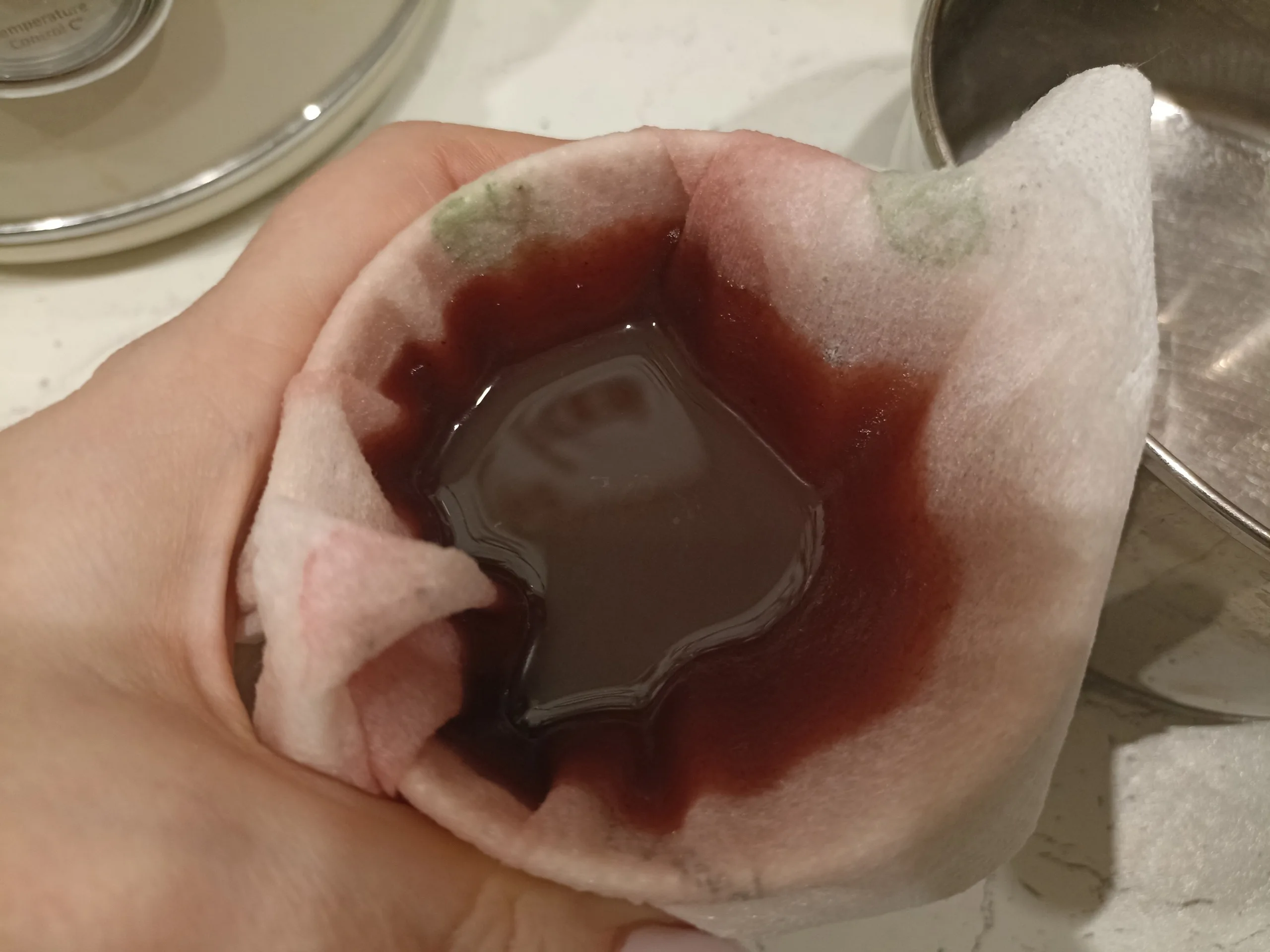 Шаг 3: Домашний мармелад из сока клюквы