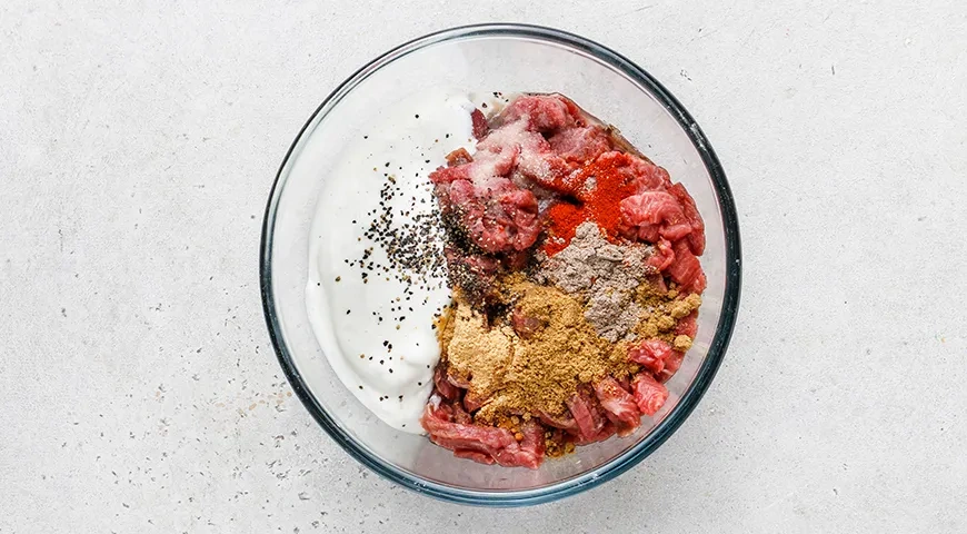 Домашняя шаурма с говядиной: шаг 3