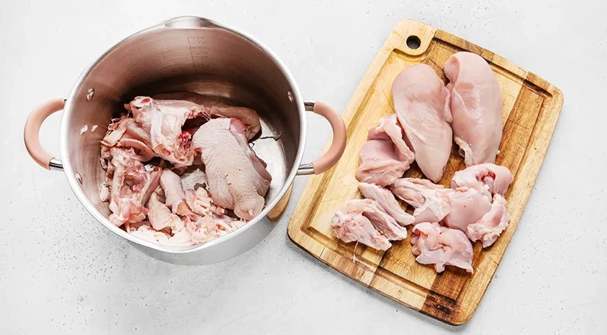 Домашняя тушенка из курицы (в духовке): шаг 3