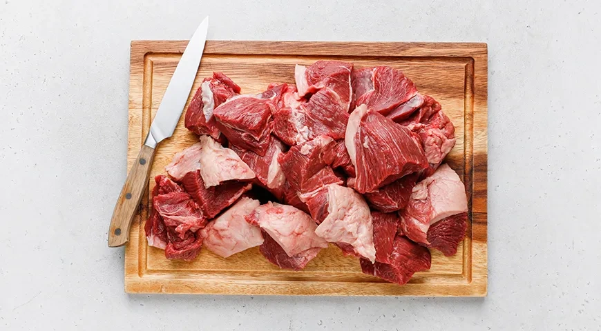 Домашняя тушёнка из говядины (в мультиварке): шаг 3