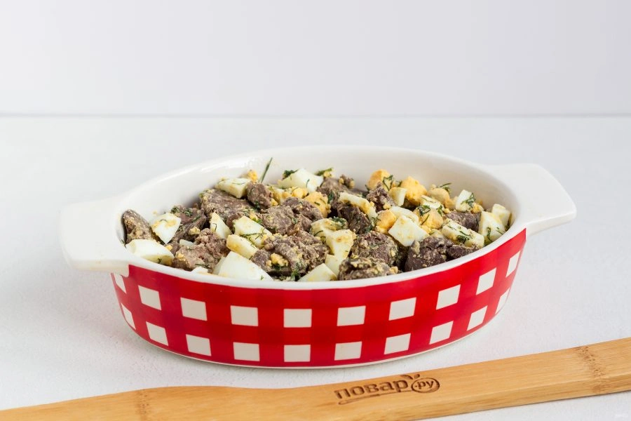 Шаг 3: Дроб из куриной печени