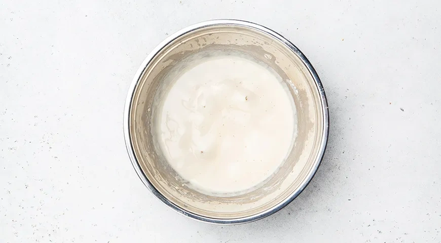 Дрожжевое тесто на воде: шаг 3