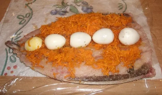 Фаршированная скумбрия: шаг 3