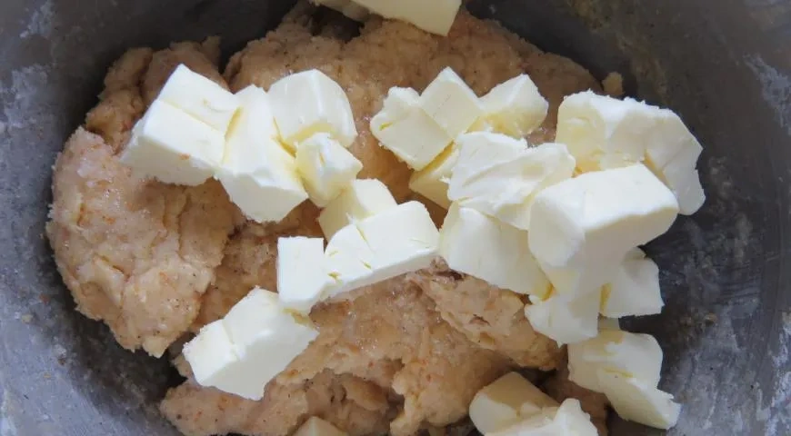 Фисташковый кулич-бриошь: шаг 3