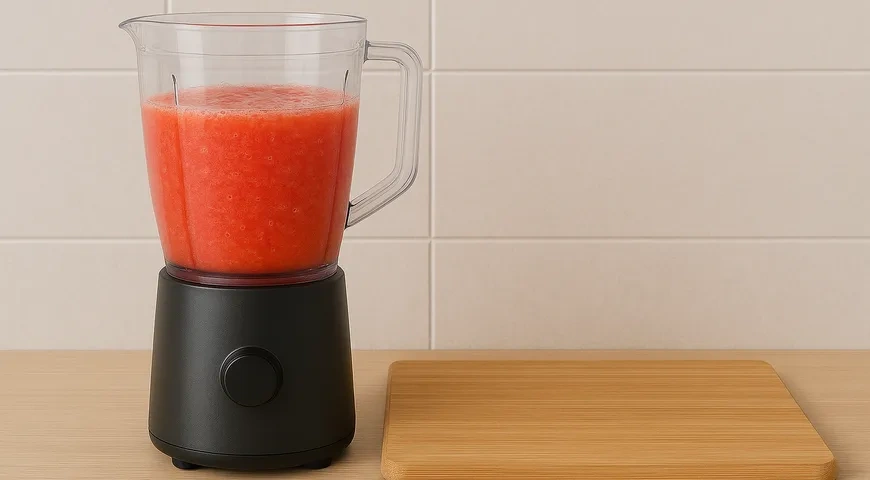 Фреш из арбуза в блендере: шаг 3