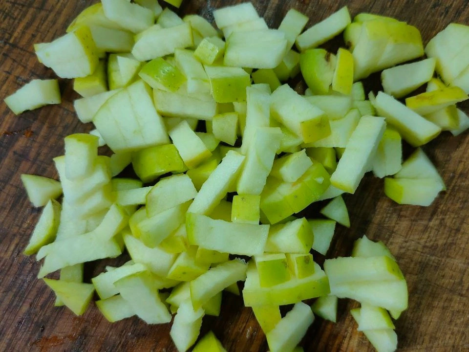 Шаг 3: Фруктовая начинка для блинов