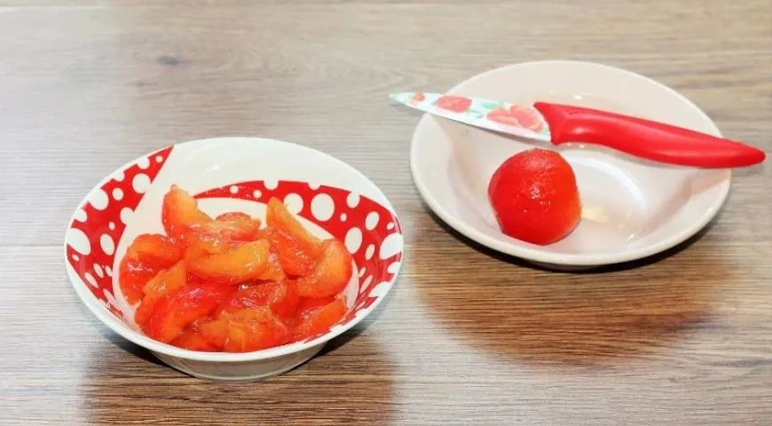 Фруктово - медовый мусс: шаг 3