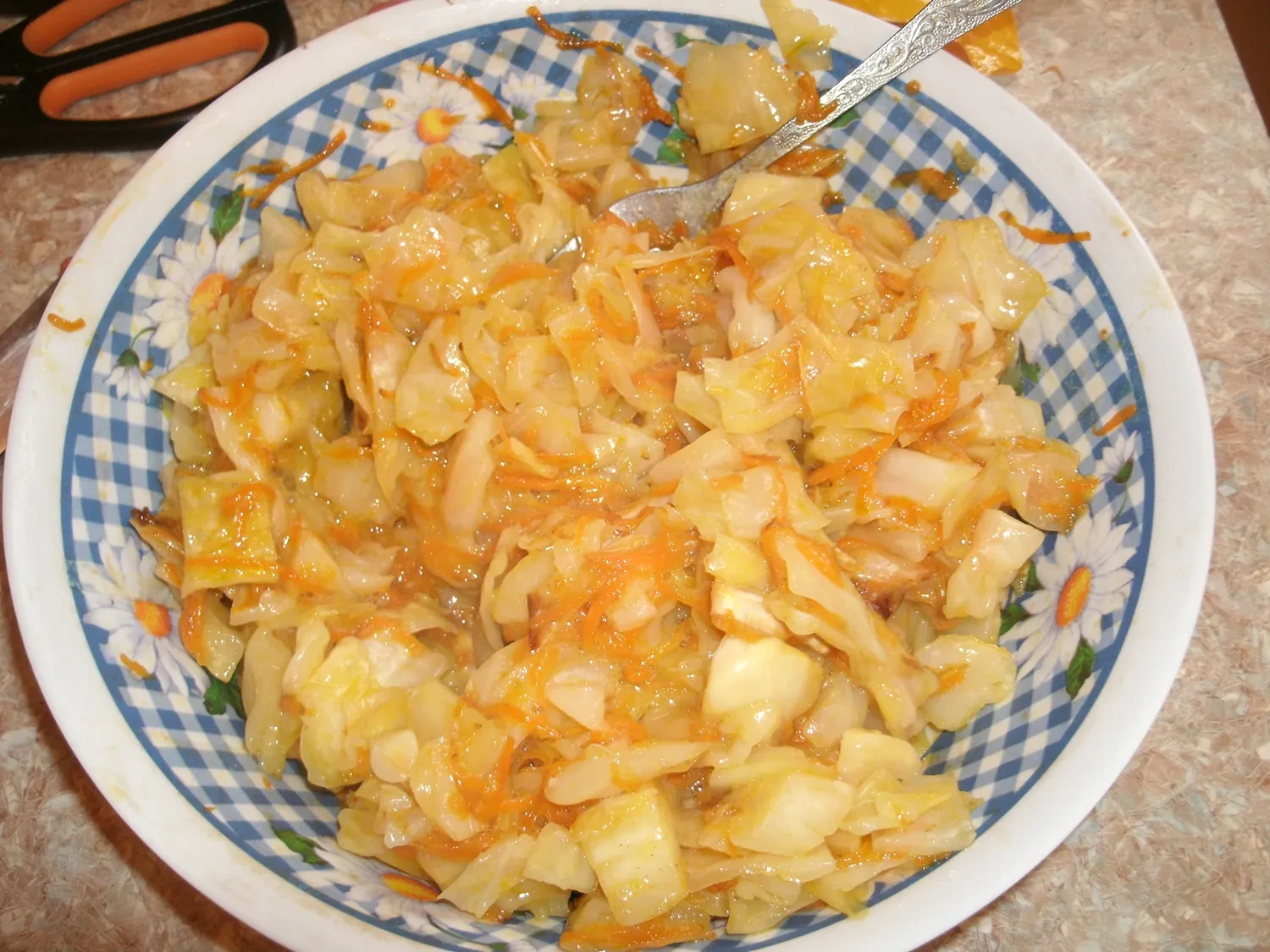 Галета с капустой: шаг 3