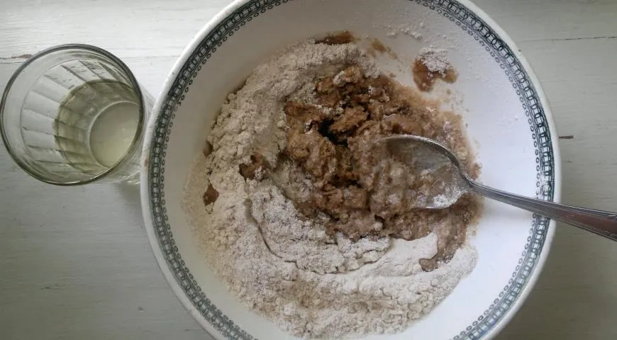 Галета с яблочно-ореховой начинкой: шаг 3